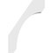 Ekena Millwork 3 1/2-in. W x 18-in. D x 26-in. H Legacy Architectural Grade PVC Knee Brace BRCP035X18X26LEC - alternate 6